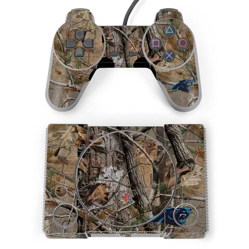 NFL Carolina Panthers Realtree AP Camo PlayStation Classic Bundle Skin