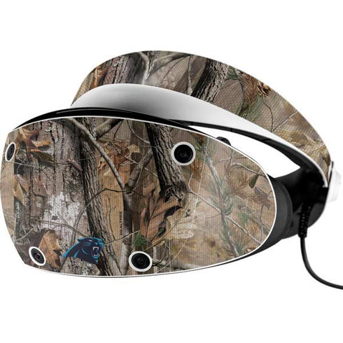 NFL Carolina Panthers Realtree AP Camo PlayStation VR2 Skin
