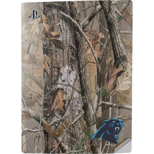 NFL Carolina Panthers Realtree AP Camo PS5 Digital Edition Console Skin
