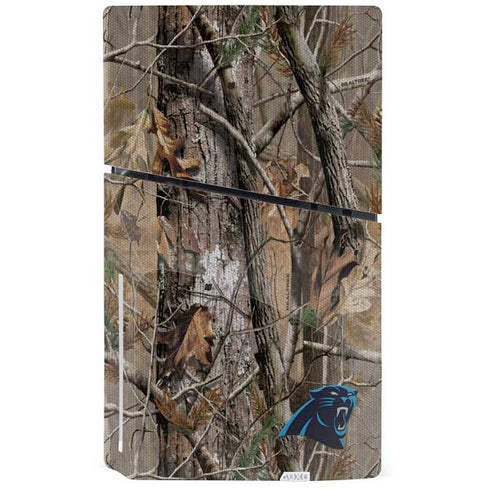 NFL Carolina Panthers Realtree AP Camo PS5 Slim Disk Bundle Skin