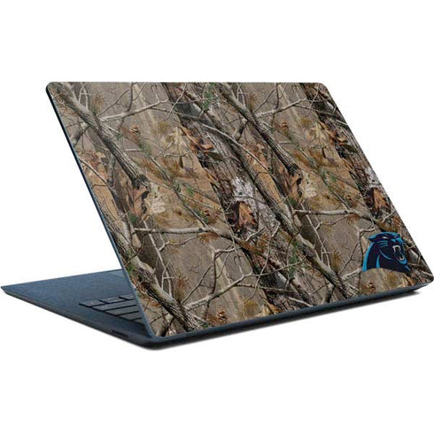 NFL Carolina Panthers Realtree AP Camo Surface Laptop Skin