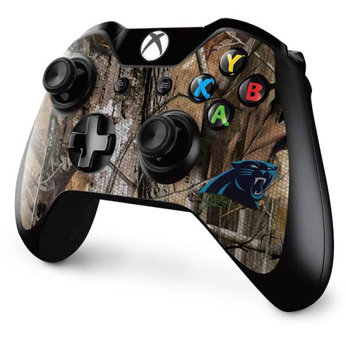 NFL Carolina Panthers Realtree AP Camo Xbox One Controller Skin