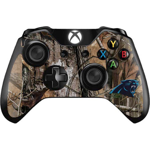 NFL Carolina Panthers Realtree AP Camo Xbox One Controller Skin