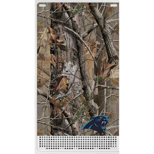 NFL Carolina Panthers Realtree AP Camo Xbox Series S Skins