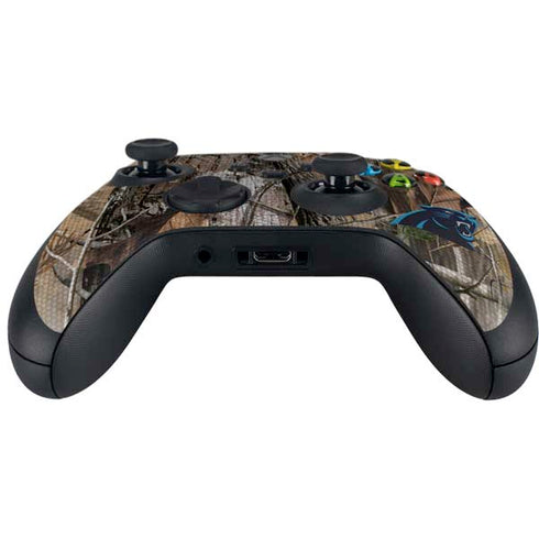 NFL Carolina Panthers Realtree AP Camo Xbox Series X Controller Skin