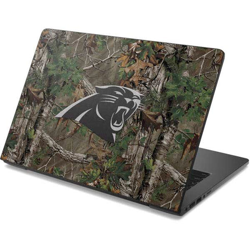 NFL Carolina Panthers Realtree Xtra Green Camo Dell Chromebook Skin