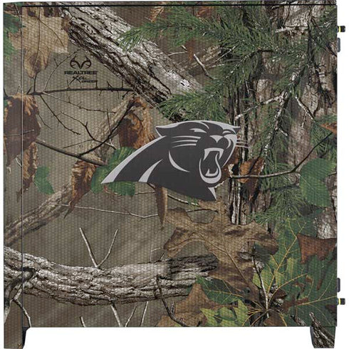 NFL Carolina Panthers Realtree Xtra Green Camo Corsair 4000D Tempered Glass Mid-Tower ATX Case Skin
