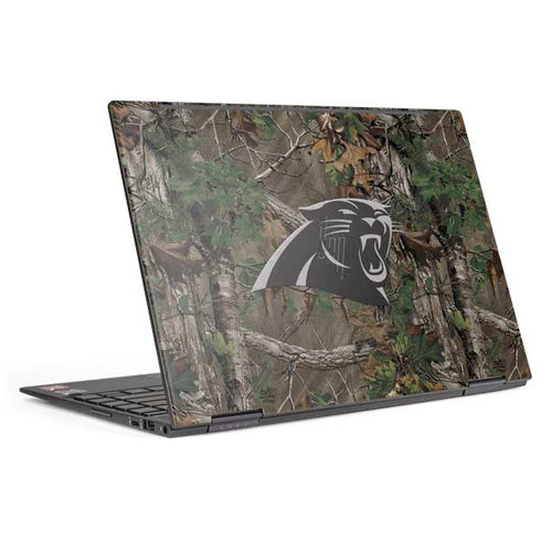 NFL Carolina Panthers Realtree Xtra Green Camo HP Envy Skin