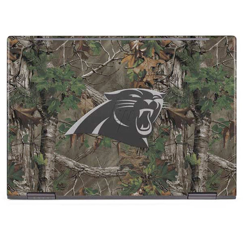 NFL Carolina Panthers Realtree Xtra Green Camo HP Envy Skin