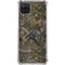 NFL Carolina Panthers Realtree Xtra Green Camo Galaxy A12 Clear Case