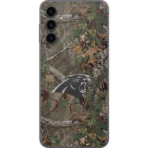 NFL Carolina Panthers Realtree Xtra Green Camo Galaxy A14 5G Skin