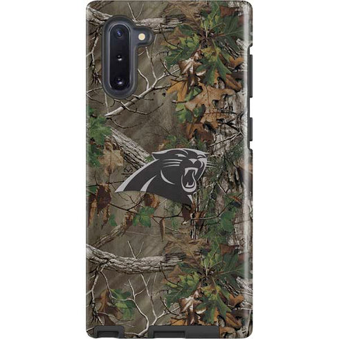 NFL Carolina Panthers Realtree Xtra Green Camo Galaxy Note 10 Pro Case