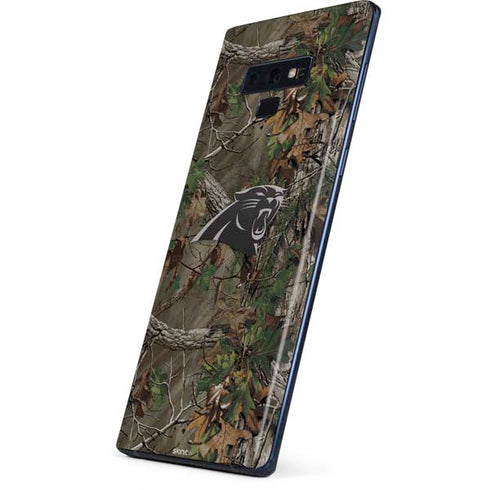 NFL Carolina Panthers Realtree Xtra Green Camo Galaxy Note 9 Skin