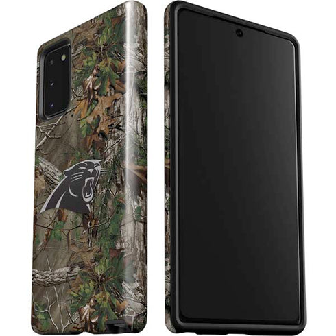 NFL Carolina Panthers Realtree Xtra Green Camo Galaxy Note20 5G Pro Case