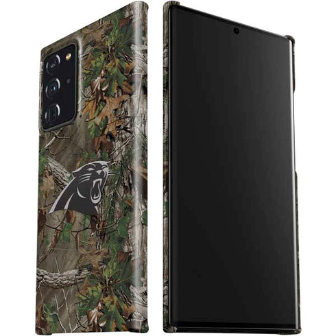 NFL Carolina Panthers Realtree Xtra Green Camo Galaxy Note20 Ultra 5G Lite Case