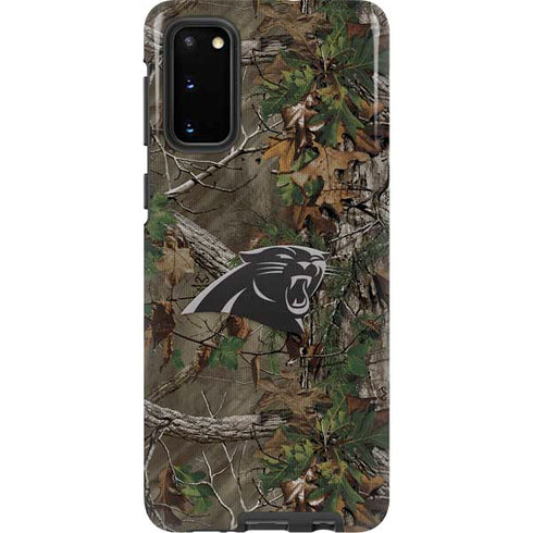 NFL Carolina Panthers Realtree Xtra Green Camo Galaxy S20 Pro Case