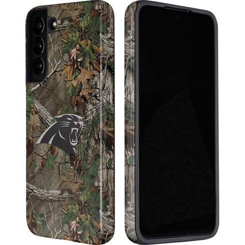 NFL Carolina Panthers Realtree Xtra Green Camo Galaxy S22 Pro Case
