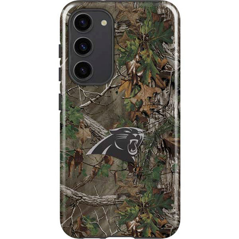 NFL Carolina Panthers Realtree Xtra Green Camo Galaxy S23 Plus Pro Case