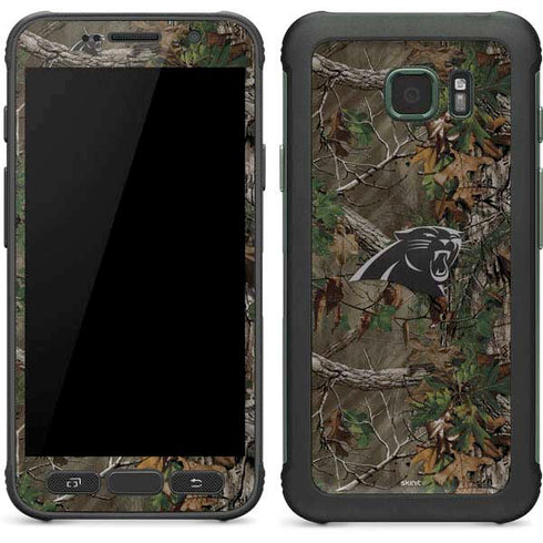 NFL Carolina Panthers Realtree Xtra Green Camo Galaxy S7 Active Skin