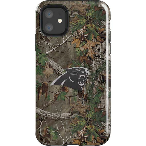 NFL Carolina Panthers Realtree Xtra Green Camo iPhone 11 Impact Case