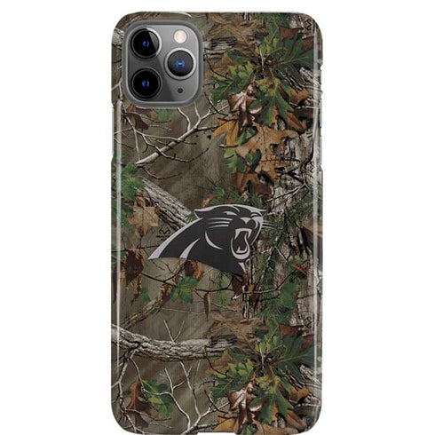 NFL Carolina Panthers Realtree Xtra Green Camo iPhone 11 Pro Max Lite Case