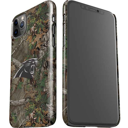 NFL Carolina Panthers Realtree Xtra Green Camo iPhone 11 Pro Max Lite Case
