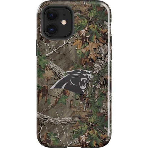 NFL Carolina Panthers Realtree Xtra Green Camo iPhone 12 Impact Case
