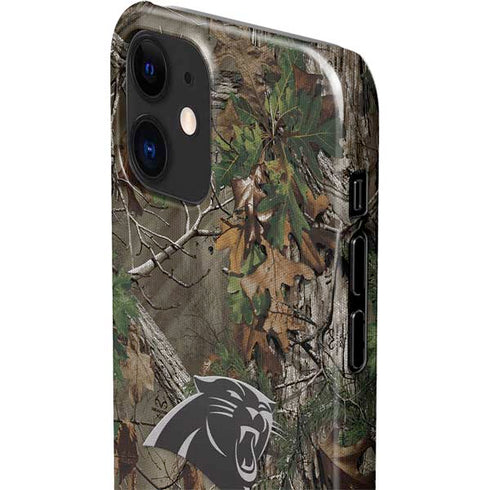 NFL Carolina Panthers Realtree Xtra Green Camo iPhone 12 Mini Lite Case