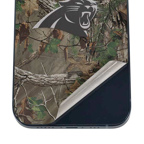 NFL Carolina Panthers Realtree Xtra Green Camo iPhone 12 Mini Skin