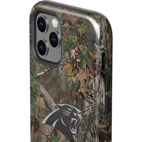 NFL Carolina Panthers Realtree Xtra Green Camo iPhone 12 Pro Impact Case