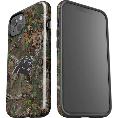 NFL Carolina Panthers Realtree Xtra Green Camo iPhone 15 Impact Case