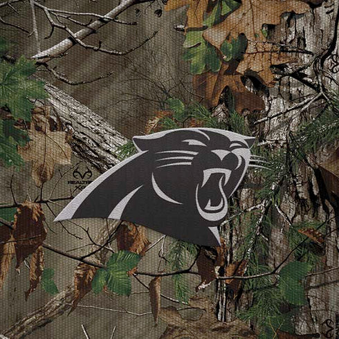 NFL Carolina Panthers Realtree Xtra Green Camo iPhone X Skin