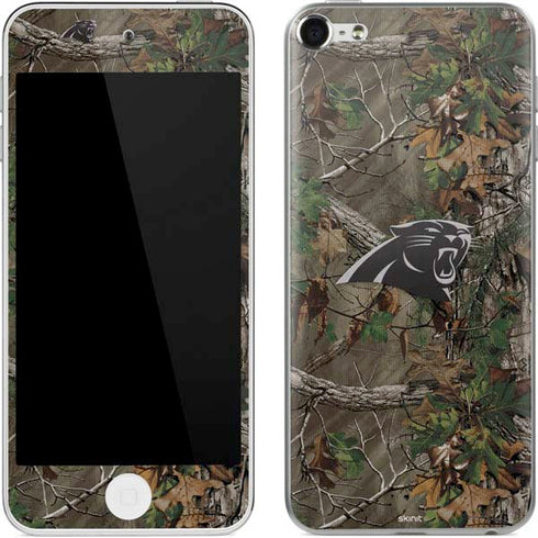 NFL Carolina Panthers Realtree Xtra Green Camo Apple iPod Skin