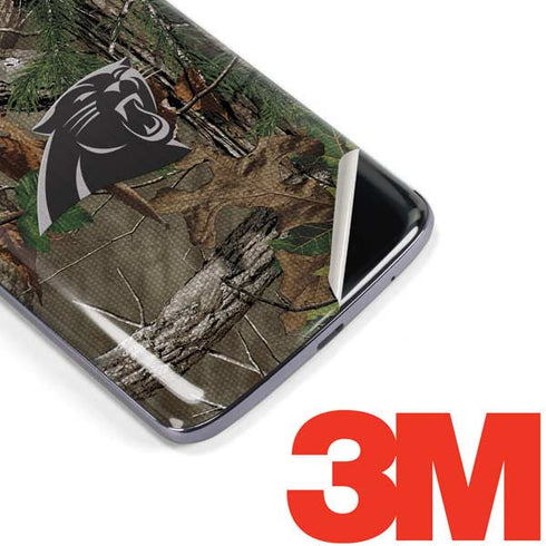 NFL Carolina Panthers Realtree Xtra Green Camo Moto E5 Plus Skin