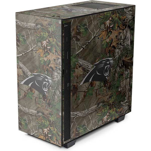 NFL Carolina Panthers Realtree Xtra Green Camo NZXT H510 Compact ATX Mid-Tower Case Skin