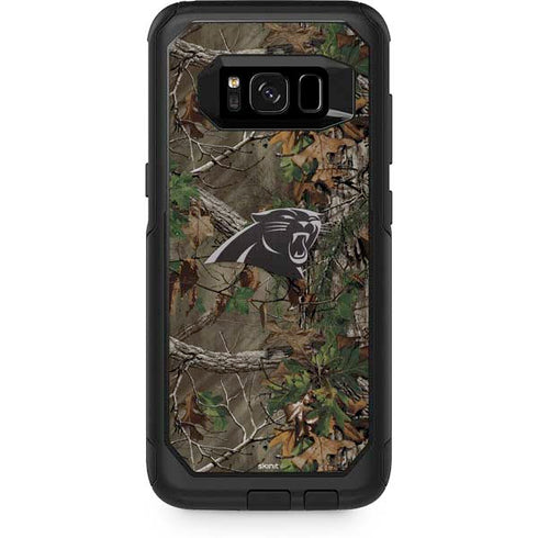 NFL Carolina Panthers Realtree Xtra Green Camo Otterbox Commuter Galaxy Skin