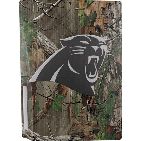 NFL Carolina Panthers Realtree Xtra Green Camo PS5 Bundle Skin