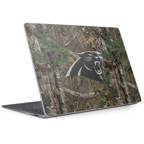 NFL Carolina Panthers Realtree Xtra Green Camo Surface Laptop 2 Skin