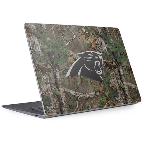 NFL Carolina Panthers Realtree Xtra Green Camo Surface Laptop 3 13.5in Skin