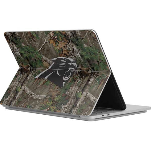 NFL Carolina Panthers Realtree Xtra Green Camo Surface Laptop Studio Skin