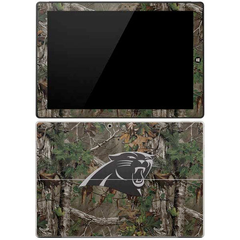 NFL Carolina Panthers Realtree Xtra Green Camo Surface Pro 3 Skin