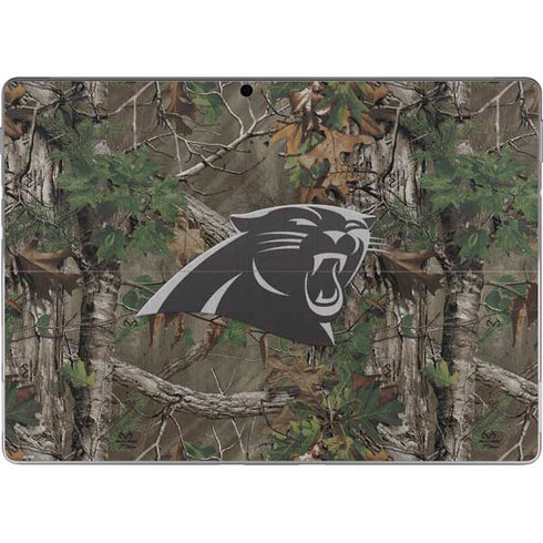 NFL Carolina Panthers Realtree Xtra Green Camo Surface Pro 8 Skin