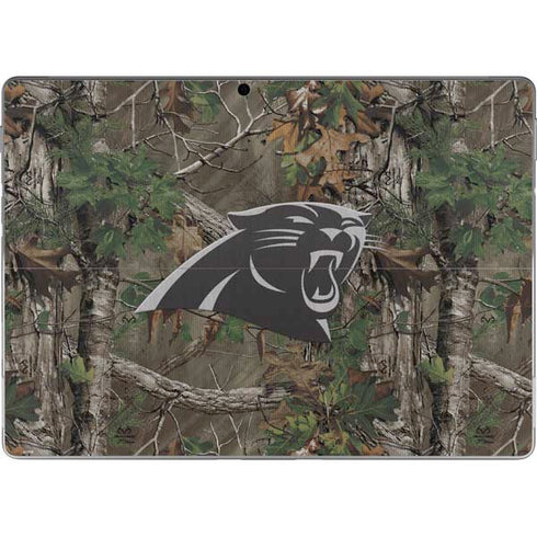 NFL Carolina Panthers Realtree Xtra Green Camo Surface Pro 9 Skin