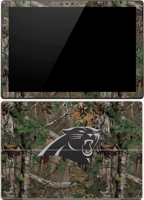 NFL Carolina Panthers Realtree Xtra Green Camo Surface Pro (2017) Skin