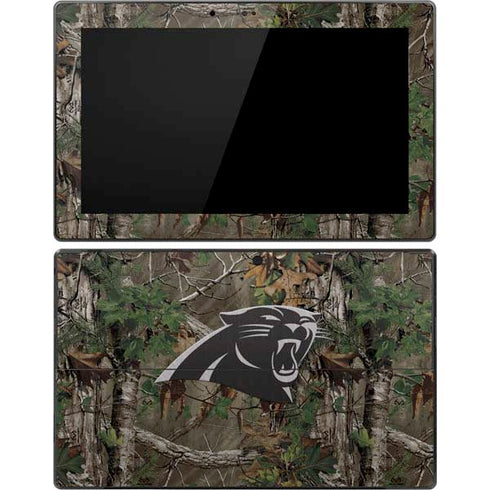 NFL Carolina Panthers Realtree Xtra Green Camo Surface Pro Tablet Skin