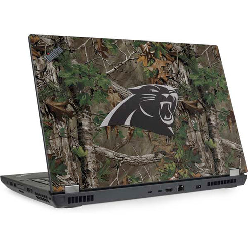 NFL Carolina Panthers Realtree Xtra Green Camo Lenovo ThinkPad Skin