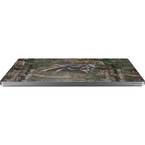 NFL Carolina Panthers Realtree Xtra Green Camo Universal Laptop 16in (13 x 9.4in) Skin