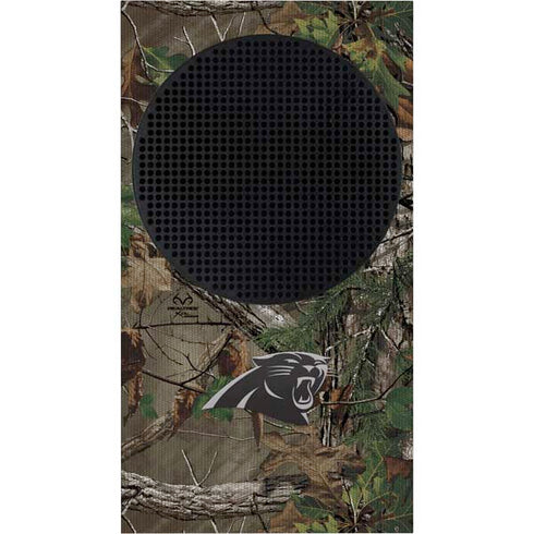 NFL Carolina Panthers Realtree Xtra Green Camo Xbox Series S Console Skin