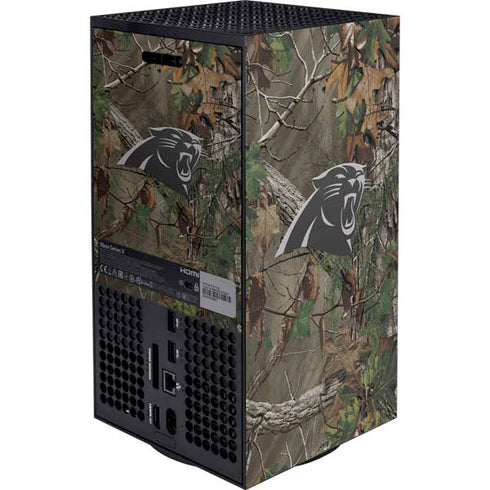 NFL Carolina Panthers Realtree Xtra Green Camo Xbox Series X Bundle Skin
