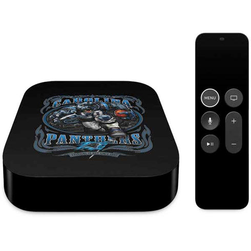 Liquid Blue NFL Carolina Panthers Running Back Apple TV Skin